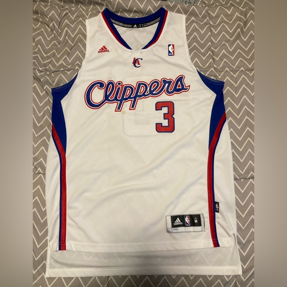 Chris Paul Los Angeles Clippers white authentic adidas swingman Jersey Medium - Picture 1 of 6